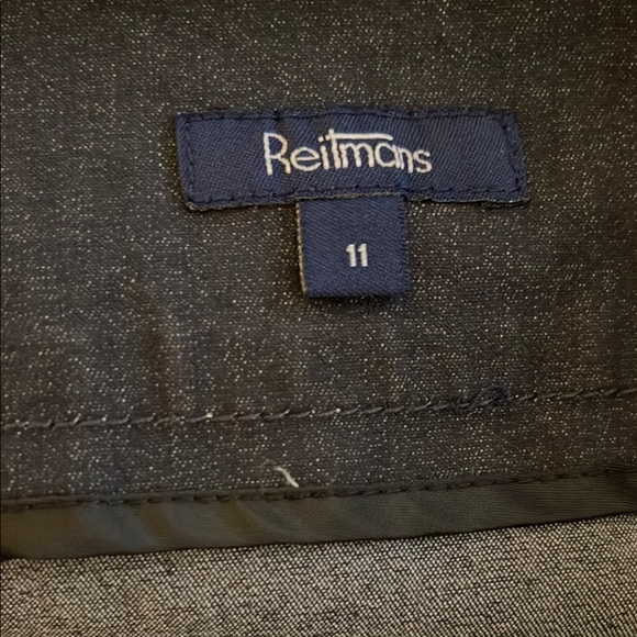 Reitmans Blue Denim Skirt - Picture 2 of 4